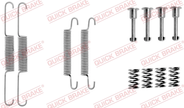 Accessory Kit, parking brake shoes